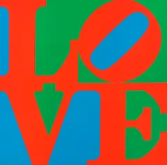 Robert Indiana, Love, 1967, Silkscreen in colors