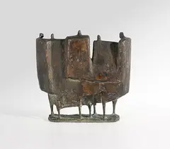 Fritz Koenig, Kleine Mensa, 1959, Bronze