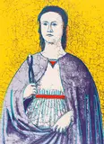 Andy Warhol, Saint Apollonia, 1984, Silkscreen in colors