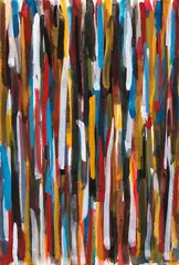 Sol LeWitt, Stripes in Colour, 1994, Gouache