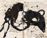 Emil Schumacher, G - ML 23 (Latino Maccheronico), 1975, Mixed media