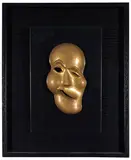 Christian Dell, Wandmaske, 1921, Brass
