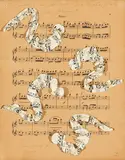 Jürgen Brodwolf, Potpourri aus der Oper: Die Zauberflöte von Mozart, 2000, Collage