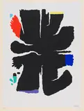 Willi Baumeister, ARU 5b, 1955, Silkscreen in colors