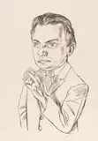 Max Beckmann, Männerbildnisse (4 Bll.)