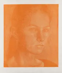 Franz Gertsch, Vera, 1994, Colour woodcut on Kumohadamashi Japan paper by Heizaburo Iwano