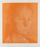 Franz Gertsch, Vera, 1994, Colour woodcut on Kumohadamashi Japan paper by Heizaburo Iwano