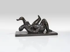 Henri Laurens, Pamela, 1943, Bronze with brown patina