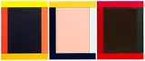 Imi Knoebel, Anima Mundi 49-3 (3-teilig), 2012, Acrylic on aluminum