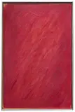 Arnulf Rainer, Rote Zudeckung, 1957, Mixed media on canvas laminated on paper and fr...