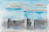 Lyonel Feininger, Feel of Morning, 1952, Watercolor