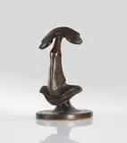 Rudolf Belling, Bildnis Alfred Flechtheim, 1927, Bronze with brown patina