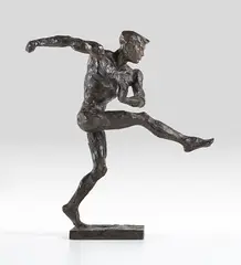 Renée Sintenis, Fussballspieler, 1927, Bronze with brown patina