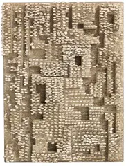 Zoltán Kemény, Séducteur, 1961, Mixed media. Iron, oil and wood on fiberboard