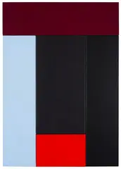 Portrait Natalia by Imi Knoebel, 1991, Acrylic on panel, sold Dec 2025