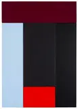 Imi Knoebel, Portrait Natalia, 1991, Acrylic on panel