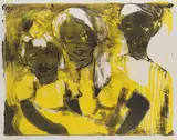 Emil Nolde, Fischerkinder, 1926, Lithograph in colors