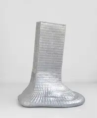 Erwin Wurm, Mies van der Rohe Tower Melting, 2005, Sculpture. Synthetic resin, painted