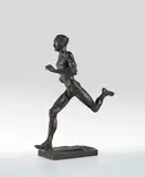 Renée Sintenis, Der Läufer Nurmi, 1926, Bronze with a brown-green patina