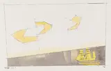 Lyonel Feininger, Wolken IV, 1934, Watercolor and India ink