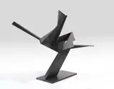 Hans Uhlmann, Stahlskulptur