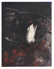 Emil Schumacher, Melan, 1961, Oil on canvas