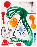 Hans Hofmann, The Green Beast, 1945, Gouache on paper
