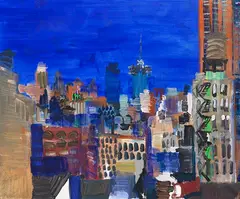 Rainer Fetting, Chelsea Abstraction, 2005, Acrylic on canvas