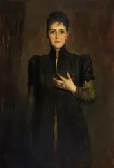 Franz von Lenbach, Marchesa di Montagliari, 1889, Oil on panel