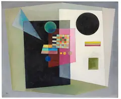 Wassily Kandinsky, Behauptend, 1926, Oil on canvas