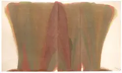 Morris Louis, Dalet Vav, 1958, Acrylic (Magna) on canvas