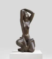 Georg Kolbe, Verlangen, 1923, Bronze with brownish patina
