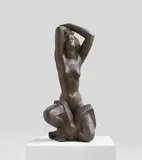 Georg Kolbe, Verlangen, 1923, Bronze with brownish patina