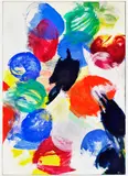 Ernst Wilhelm Nay, Helle Chromatik, 1962, Oil on canvas