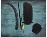Hans Hartung, T1950-2, 1950, Oil on canvas