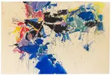 Sam Francis, Fragment of pure land, 1959, Watercolor