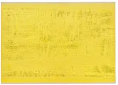 Otto Piene, Lichtfeld V (Rasterbild), 1959, Oil on canvas, mounted in an object box