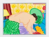 Tom Wesselmann, Judy trying on Clothes, 1979, Silkscreen in colors