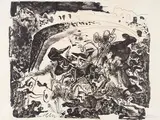 Pablo Picasso, La grande corrida, 1949, Lithograph