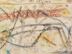 Carl Buchheister, Komposition, 1959, Mixed media