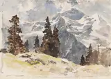 Edward Harrison Compton, Gebirgslandschaft