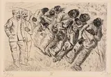 Otto Dix, Gastote (Templeux-La-Fosse, August 1916), 1924, Etching