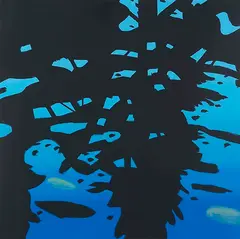 Alex Katz, Reflection, 2010, Silkscreen in colors