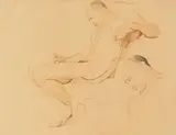 Otto Greiner, Herakles bei Omphale, 1903, Drawing