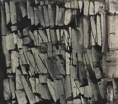 In verhaltenem Grau by Raimund Girke, 1960, Tempera, sold Aug 2025
