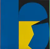 Georg Karl Pfahler, Espan Midi Nr. XVI/89, 1989, Acrylic on canvas