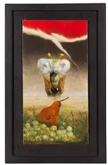 Franz Radziwill, Zauber der Früchte, 1970, Oil on canvas