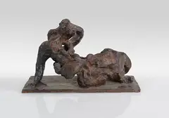 Jacques Lipchitz, Reclining Figure, 1955, Bronze