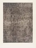 Jean Dubuffet, Le drap de terre, 1959, Lithograph