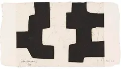 Eduardo Chillida, Idigi I, 1982, Etching
